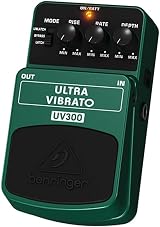 Behringer UV-300 Ultra Vibrato Pedal Behringer 9V Battery or PSU-SB powered view 2