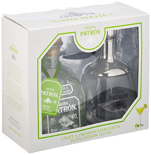 Patron 100% Agave Geschenkbox mit Shaker Tequila silver (1 x 0.7 l) – Bild 4