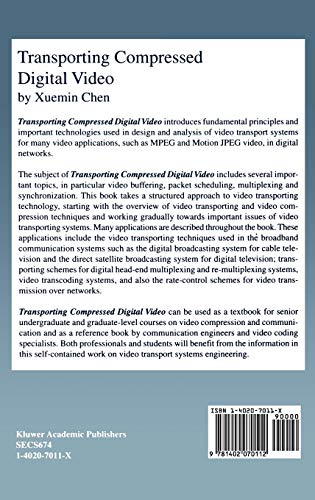 Transporting Compressed Digital Video (The Springer International Series in Engineering and Computer Science, 674) - Thumbnail 2