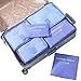 6 Set Travel Storage Bags Travel Luggage Organizer Packing Cubes, Multi-Functional Clothing Sorting Packages Luggage Organizer Compression Pouches