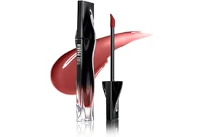 TIMEPHORIA STELLAR DUST LIP STAIN-Long Lasting, Waterproof and Transferproof Lip Tint, Glossy Finish Lip Gloss, Lightweight Lipstick, High Coverage, Vivid Color (07 QUANTA)