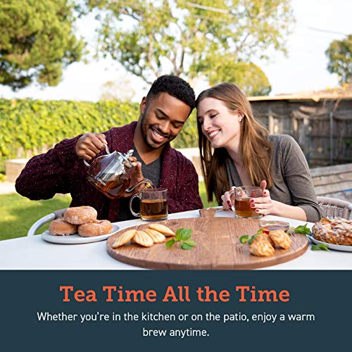 COSORI Glass Teapot Stovetop Safe Gooseneck Kettle with Removable