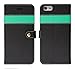 iPhone 6S Plus Case, AceAbove iPhone 6S wallet case [Black / Green] - Premium PU Leather Wallet Cover with [Card Slots] and [KickStand] Function for Apple iPhone 6S Plus / iPhone 6 Plus
