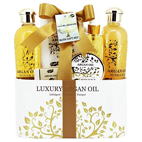 Produktbild Gloss Argan Oil Badeset Argan Öl Pflege Geschenkset 6 teilig Foto