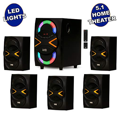 Rockville Tower Speakers Acoustic Audio AA5240 Bluetooth Home