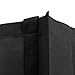 Simply Green Solutions - Reusable Grocery Bags, Wide Tote Bags with 20-Inch Reinforced Handle, Shopping Bags for Groceries, Reusable Gift Bags with Handles, 13 x 15 x 10, Pack of 10, Black