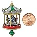 Hallmark Keepsake Mini Christmas Ornament 2018 Year Dated, Christmas Carousel Miniature, 2.2