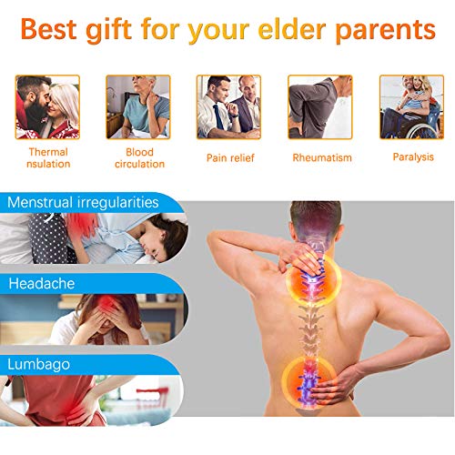 Heated Vest for Men Women Electric Heating Vests Warm Heat Jacket Carbon Fiber Heating Dual-Switch Body Warmer Adult Lightweight Winter Thermal Vest Washable Outdoor Hiking Fishing Skiing (L, Black)