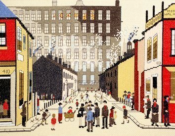 Bothy Threads TLC9 Street Scene Lowry Tapestry Kit
