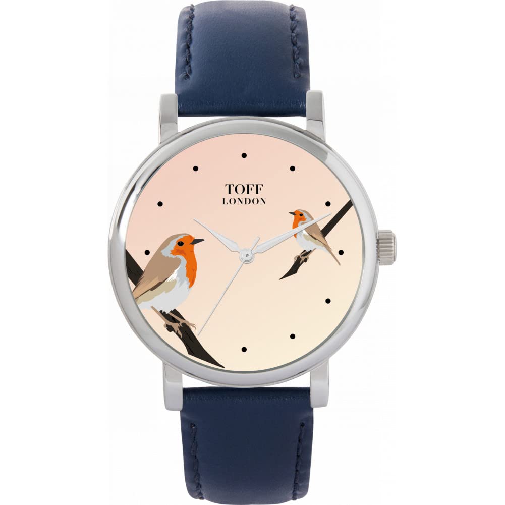 Toff London Ladies Robins Bird Watch