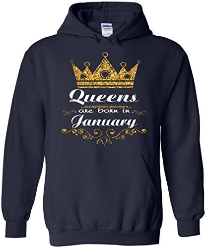 Ocean OC Shops Queen Are Born In January Hoodie, Gift Birthday Hoodie, Legend