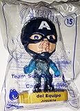McDonald's 2019 Avengers Team Suit Captain America Happy Meal Toy