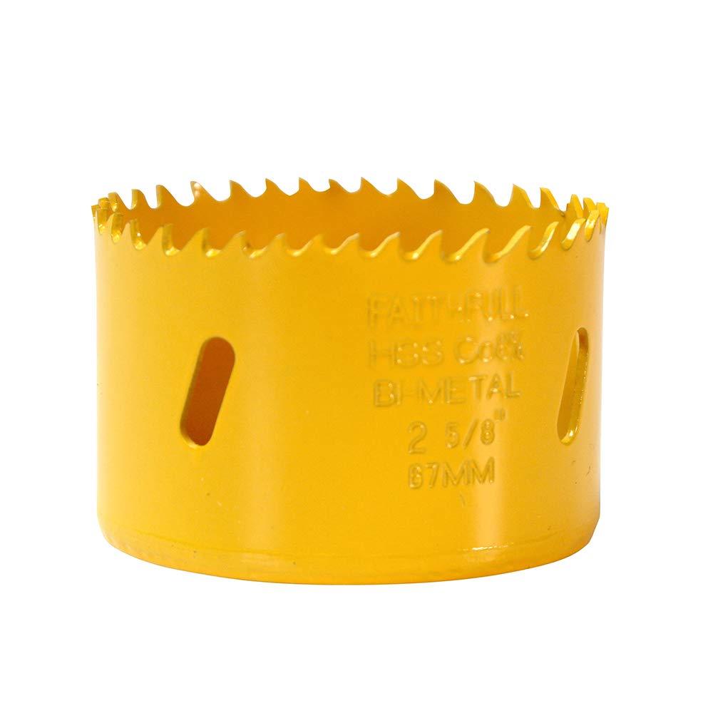 Faithfull FAIHSVP67 Bi-Metal Cobalt Holesaw 67mm