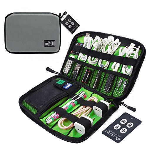 image for MICRORANGE Electronics Accessories Organizer Bag Travel Portable Case 