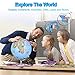 Smart Globe - Augmented Reality Educational World Geography, AR App Experience, Up to 10 Sections Educational Content, Realistic 3D Scenes, LED Light, STEM Toy Adventure Learning Toy Gift for Kids