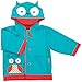 Skip Hop Zoo Little Kid-Toddler Hooded Raincoat for Girls, Owl, Blue, (Size 3-4) (Discontinued by Manufacturer)