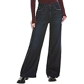 Hudson Womens Jodie High Rise Loose Fit Wide Leg Jean