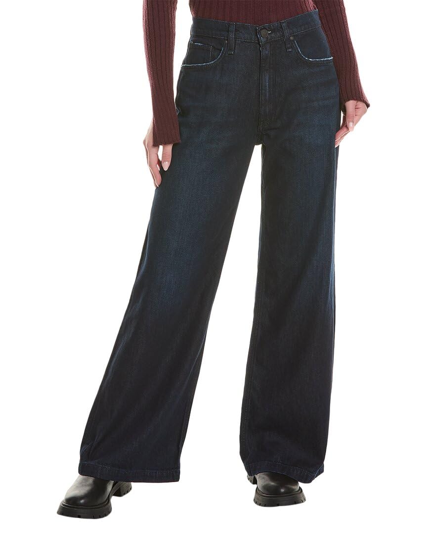HUDSON Women’s Jodie High Rise Loose Fit Wide Leg Jean, Moonlit, 33