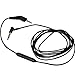 Sqrmekoko Audio Cable for Bose QuietComfort 3 QC3 QC 3 Headphones Inline Mic Remote Audio Cord for iPhone Andriod