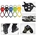 CAMTOA 1 Pair Anti-slip Snow Ice Shoe Rubber Slip Grip Spike Climbing Irons Crampons Cleats