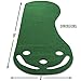 Abco Tech Golf Putting Green Grassroots Mat - 9ft x 3ft - Outdoor and Indoor Use - Perfect for Practicing and Training - Includes Free 3 Yellow Golf Balls