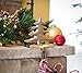 BirdRock Home Christmas Tree Stocking Holder | Holiday Greetings Mantle Fireplace Topper | Decorative Christmas Stocking Holder | Stainless Steel