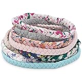 Parker Baby Girl Braided Headbands, Assorted 10 Pack of Hair Accessories for Girls -