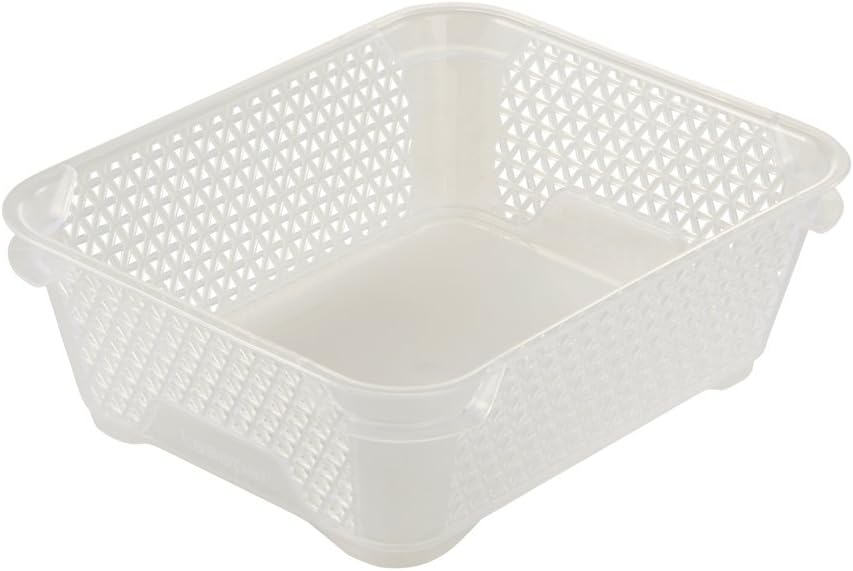 keeeper Mini Storage Basket, Stackable, A6 Size, 20x16x7 cm, Mirko, Transparent, DIN A6 - Image 3