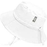JAN & JUL Quick Dry Sun-Hat with Neck Flap for Swimming Boys' Beach Hat