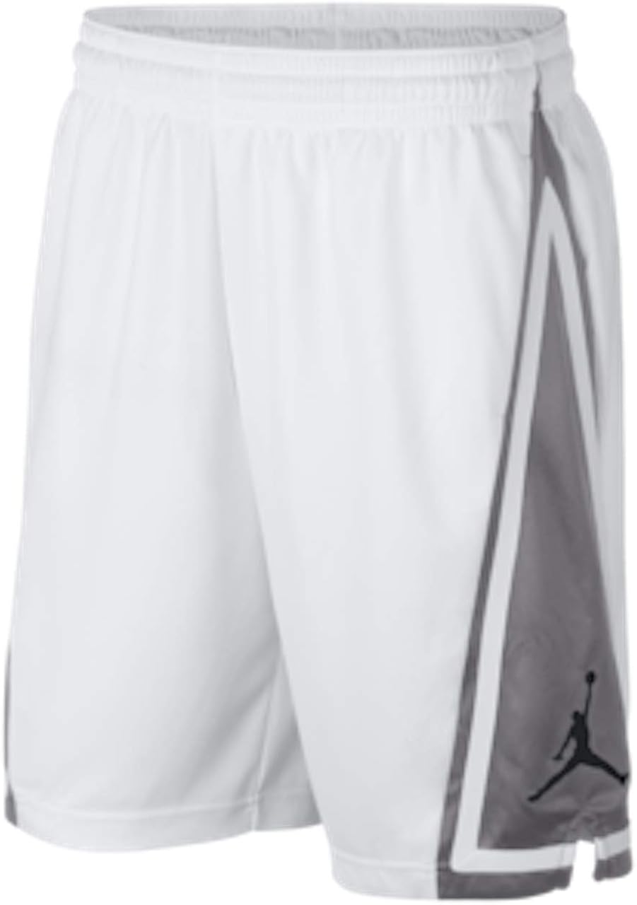 jordan white basketball shorts