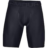 Under Armour Men's Multi-Pack Performance Tech Long-Leg Boxer Brief, 9" Inseam, All-Day Comfort