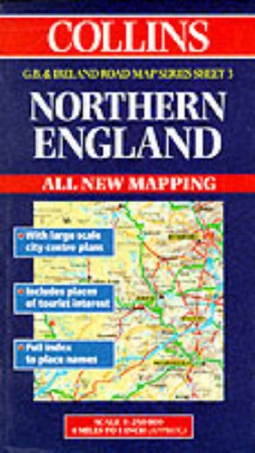 Northern England (Collins Great Britain & Ireland Road Map) Northern England (Collins Great Britain & Ireland Road Map)