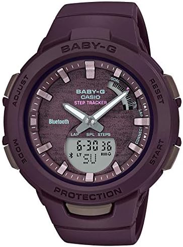 [カシオ] 腕時計 ベビージー FOR SPORTS 歩数計測 Bluetooth 搭載 BSA-B100AC-5AJF レディース ブラウン