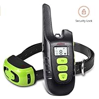 YISENCE Shock Collar for Dogs, Dog Training Collar, Waterproof and Rechargeable Dog Shock Collar with Remote 1500FT, 3 Modes Beep Vibration and Shock, Dog Shock Collar for Small, Medium, Large Dogs