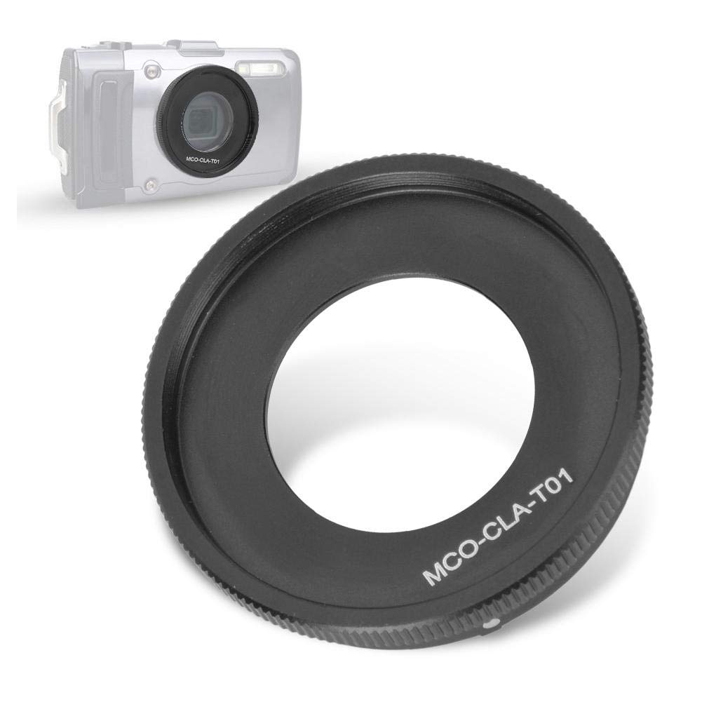 VBESTLIFE Camera Filter Adapter Ring, MCO-CLA-T01 Aluminium Alloy Lens Adapter Ring to 40.5mm Filter for Olympus Tough TG-1, TG-2, TG-3, TG-4, TG-5,TG-6