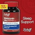 Quality Schiff Brand - Schiff Melatonin Ultra. 300 Tablets. 3mg Melatonin + 25mg L-Theanine + 25mg GABA + Chamomile & Valerian Extracts