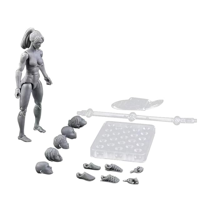 Action Figuren Modell,Malerei Requisiten, Jamicy® Human Mannequin 2.0 Body Kun Puppe Body-Chan Mann/Frau Action Figure DX Set