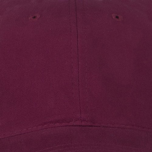 Low Profile Light Weight Brushed Cap - Maroon OSFM