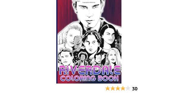 riverdale coloring book nice riverdale coloring books for kids and adults newman fletcher 9798646487279 amazon com books
