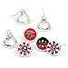 Big Dot of Happiness Las Vegas - Casino Party Round Candy Sticker Favors - Labels Fit Chocolate Candy (1 Sheet of 108)