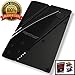 Holtzman's Credit Card Knife #1 Best Wallet Knife (Black)