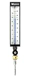 WGTC Thermometer AS5H909AL 9" Scale, 3-1/2" Stem