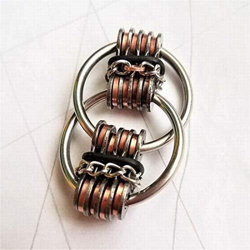 STACKED Customized: Bike Chain Fidget Restless Hand Toy, Finger Dexterity Exerciser