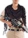 Boao 2 Pieces Keffiyeh Shemagh Arab Scarf Wrap Tactical Desert Scarf Head Wrap (Color Set 2)