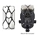 Staruby Bike Phone Band Replacement Security Rubber Silicone Elastic Bands for Bicycle Bike, Motorcycle, Handlebar, Roll Bar Mount, Phone Mount Bands Universal Size, 2-Pack (Black)