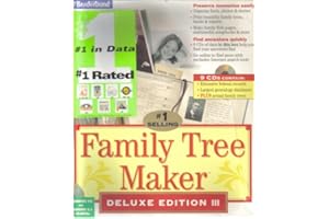 BRODERBUND Family Tree Maker: Deluxe Edition III