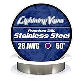 LV Stainless Steel 316L Wire 28 AWG - 50'