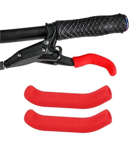 Poignées Frein Vélo En Silicone - Antidérapantes Et Confortables - 5 Couleurs