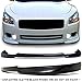 Nissan Maxima 4dr Sedan STL Style Urethane Front Bumper Lip Chin Spoiler For 09-15 Models ONLY.