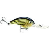 Strike King Pro Model 5XD Fishing Lure, Deep Diving Crankbait, Barfish | 5/8-Ounce